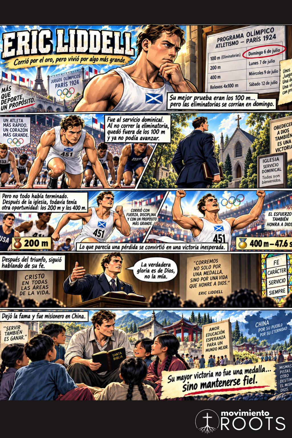 Eric Liddell - Un velocista, campeón olímpico